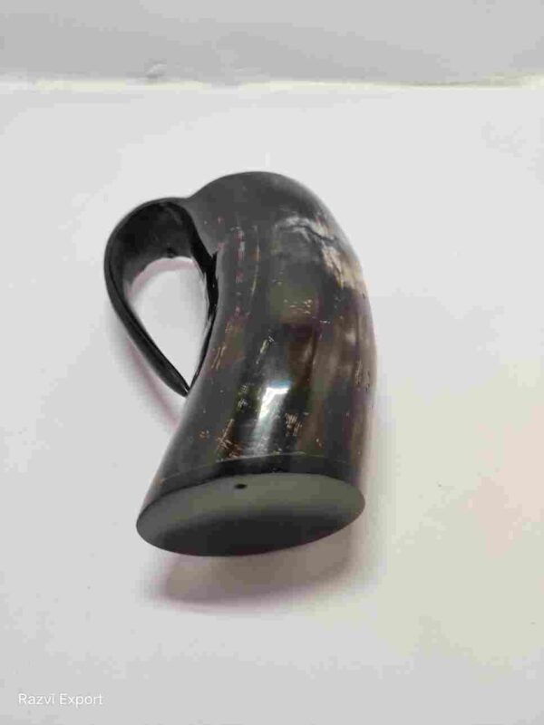 Buffalo Viking Horn Mug with Handle