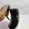 Buffalo Viking Horn Mug with Handle